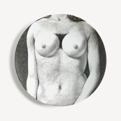Fornasetti Disegni Anatomici^Piatto Da Muro Tema E Variazioni N.340 Bianco Nero