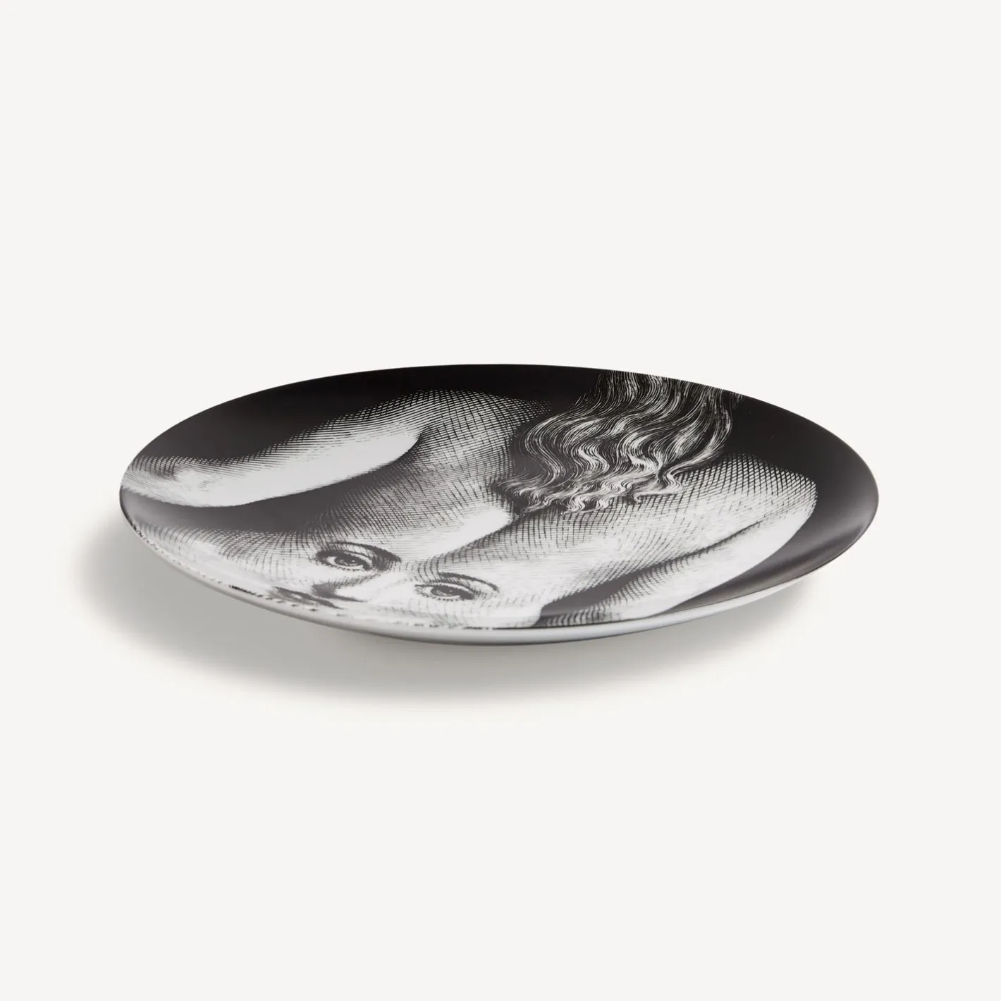 Fornasetti Disegni Anatomici^Piatto Da Muro Tema E Variazioni N.300 Bianco Nero