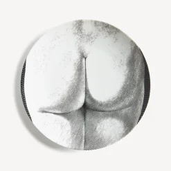 Fornasetti Disegni Anatomici^Piatto Da Muro Tema E Variazioni N.306 Bianco Nero