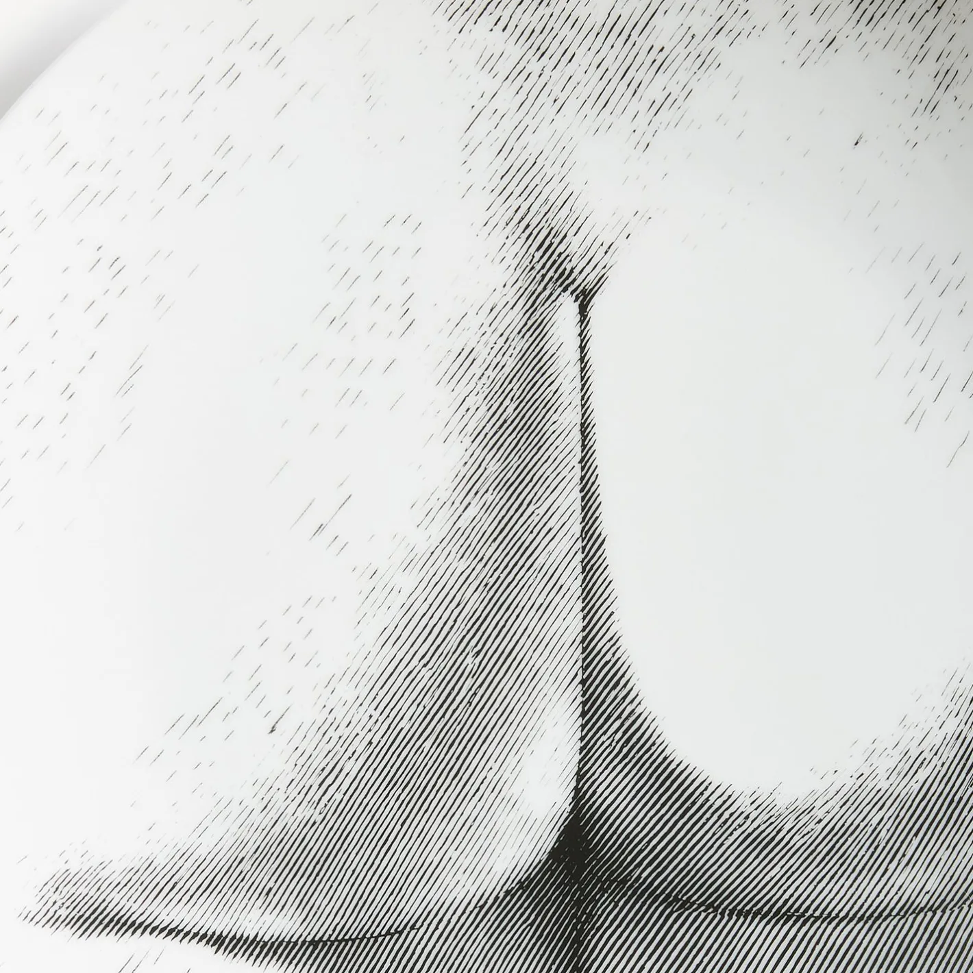 Fornasetti Disegni Anatomici^Piatto Da Muro Tema E Variazioni N.306 Bianco Nero