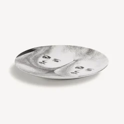 Fornasetti Disegni Anatomici^Piatto Da Muro Tema E Variazioni N.302 Bianco Nero