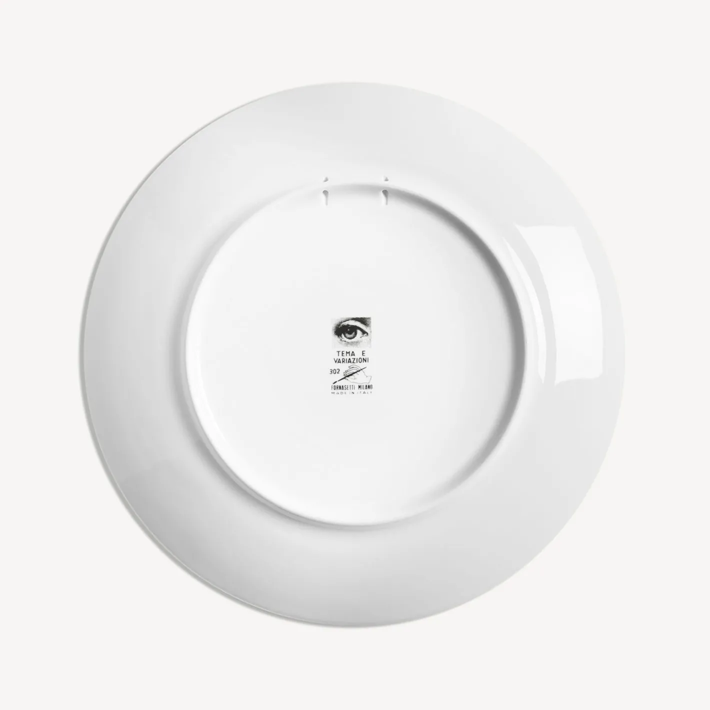 Fornasetti Disegni Anatomici^Piatto Da Muro Tema E Variazioni N.302 Bianco Nero