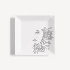 Fornasetti Piatti Decorativi^Piatto Solitario Bianco Nero
