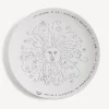Fornasetti Piatti Decorativi^Piatto Solitario Bianco Nero