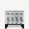 Fornasetti Armadietti^Piccola Madia Architettura Bianco Nero