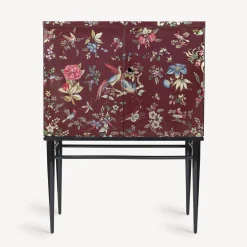 Fornasetti Armadietti^Piccolo Armadietto Rialzato Coromandel Multicolore