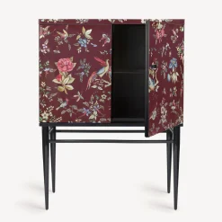 Fornasetti Armadietti^Piccolo Armadietto Rialzato Coromandel Multicolore