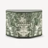 Fornasetti Armadietti^Piccolo Mobiletto Poliedrico Giardino Settecentesco Verde/Avorio
