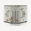 Fornasetti Armadietti^Piccolo Mobiletto Poliedrico Musciarabia Con Rose Multicolore