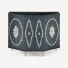 Fornasetti Armadietti^Piccolo Stipo Poliedrico Giro Di Conchiglie Argento/Blu