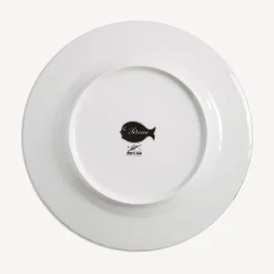 Fornasetti Piatti Decorativi^Placca Bordo Sirena N.3 Bianco/Nero/Oro
