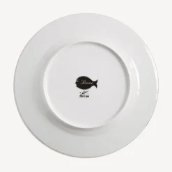 Fornasetti Piatti Decorativi^Placca Cerchio Sirene N.2 Bianco/Nero/Oro