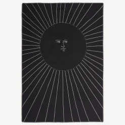 Fornasetti Plaid^Plaid Solitudine Bianco Nero