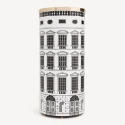 Fornasetti Portaombrelli^Portaombrelli Architettura Bianco Nero