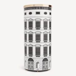 Fornasetti Portaombrelli^Portaombrelli Architettura Bianco Nero