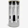 Fornasetti Portaombrelli^Portaombrelli Casa Con Colonne Bianco/Nero/Oro