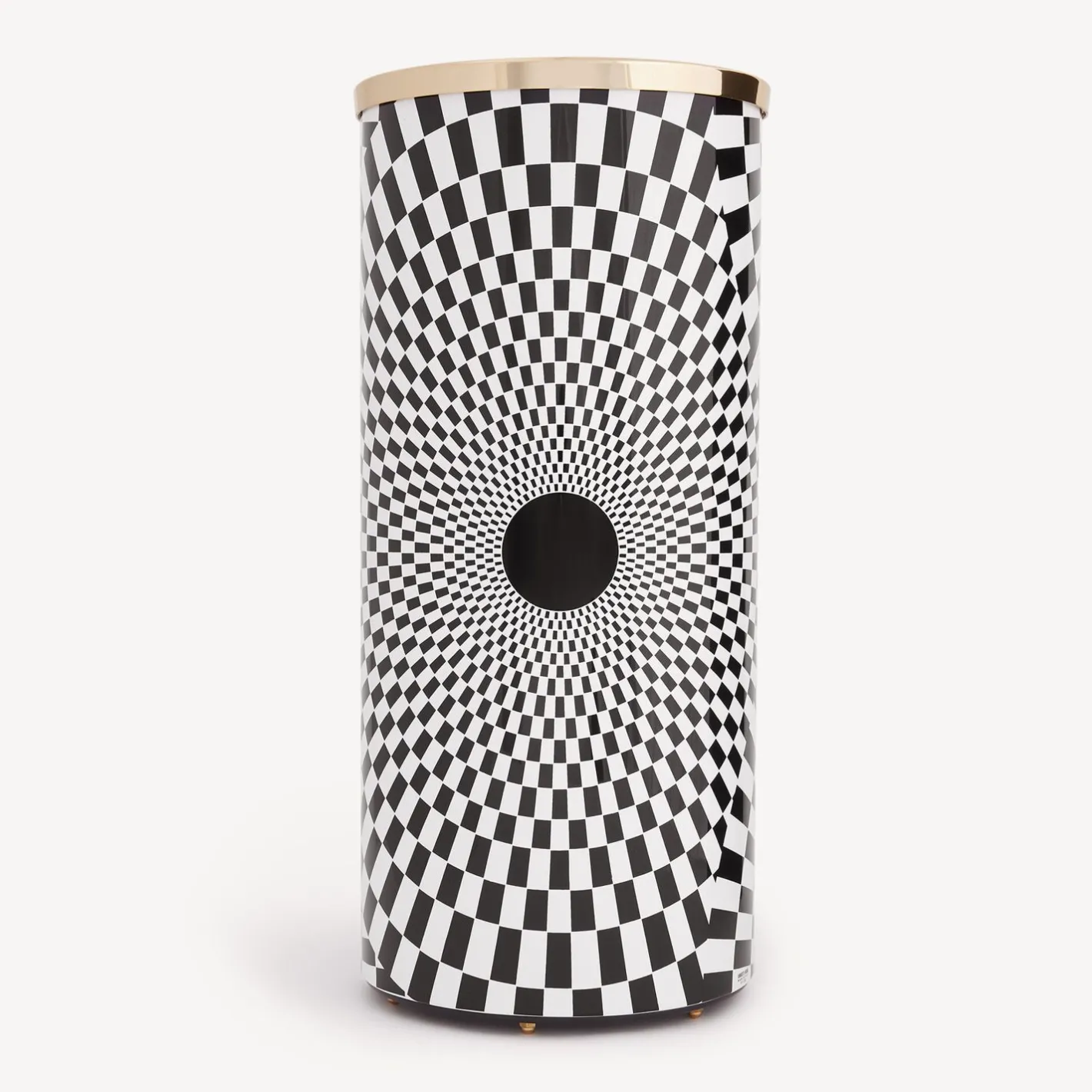 Fornasetti Portaombrelli^Portaombrelli Egocentrismo Bianco Nero