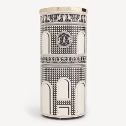 Fornasetti Portaombrelli^Portaombrelli Facciata Quattrocentesca Nero/Avorio