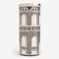 Fornasetti Portaombrelli^Portaombrelli Facciata Quattrocentesca Nero/Avorio