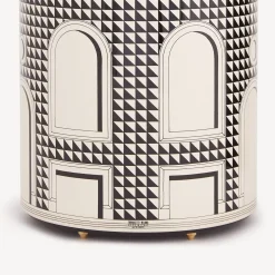 Fornasetti Portaombrelli^Portaombrelli Facciata Quattrocentesca Nero/Avorio