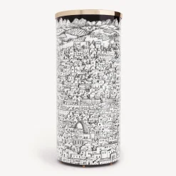 Fornasetti Portaombrelli^Portaombrelli Gerusalemme Bianco Nero