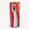 Fornasetti Portaombrelli^Portaombrelli Mani Bianco/Nero/Rosso