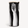 Fornasetti Portaombrelli^Portaombrelli Mani Bianco Nero