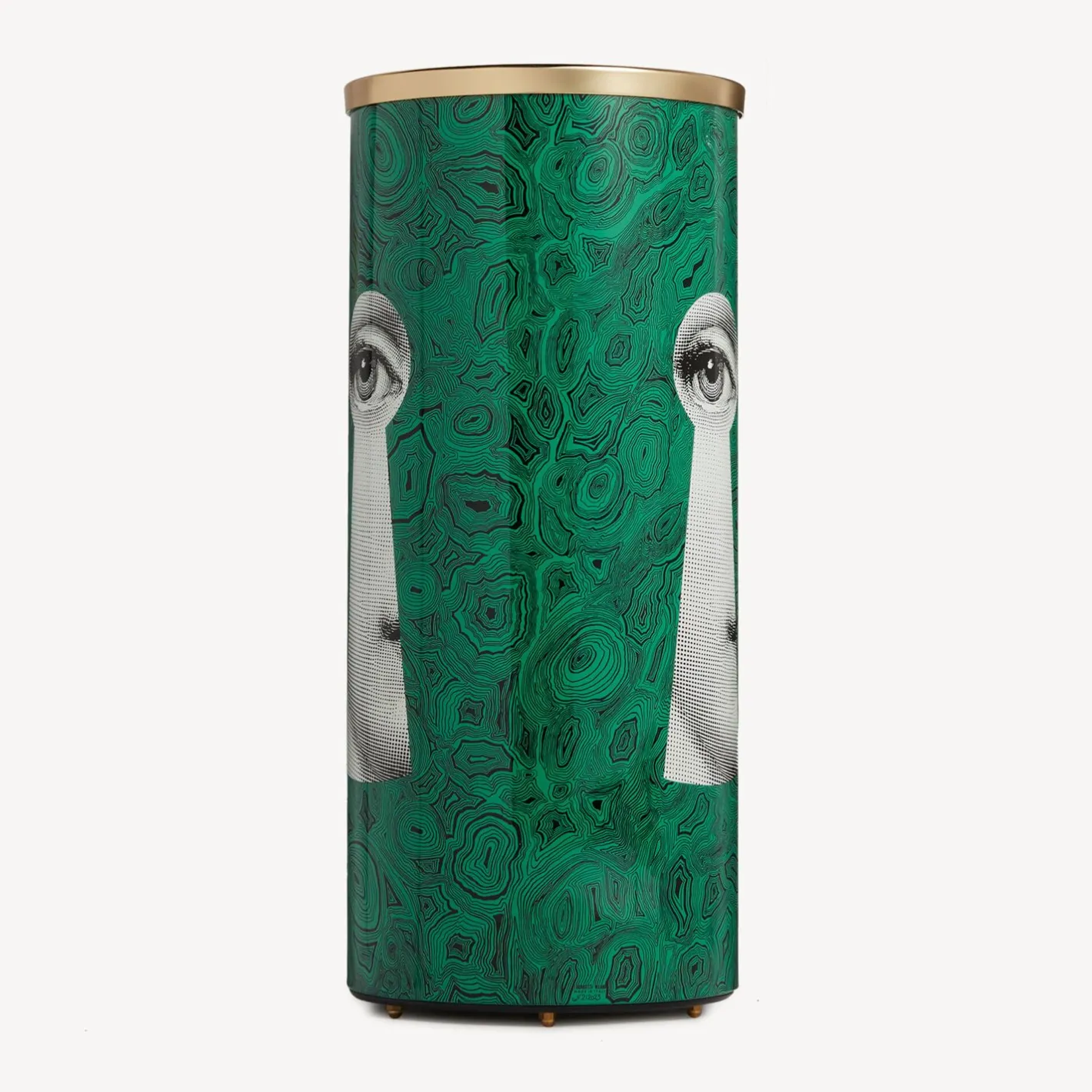 Fornasetti Portaombrelli^Portaombrelli Serratura Su Malachite Verde/Bianco/Nero