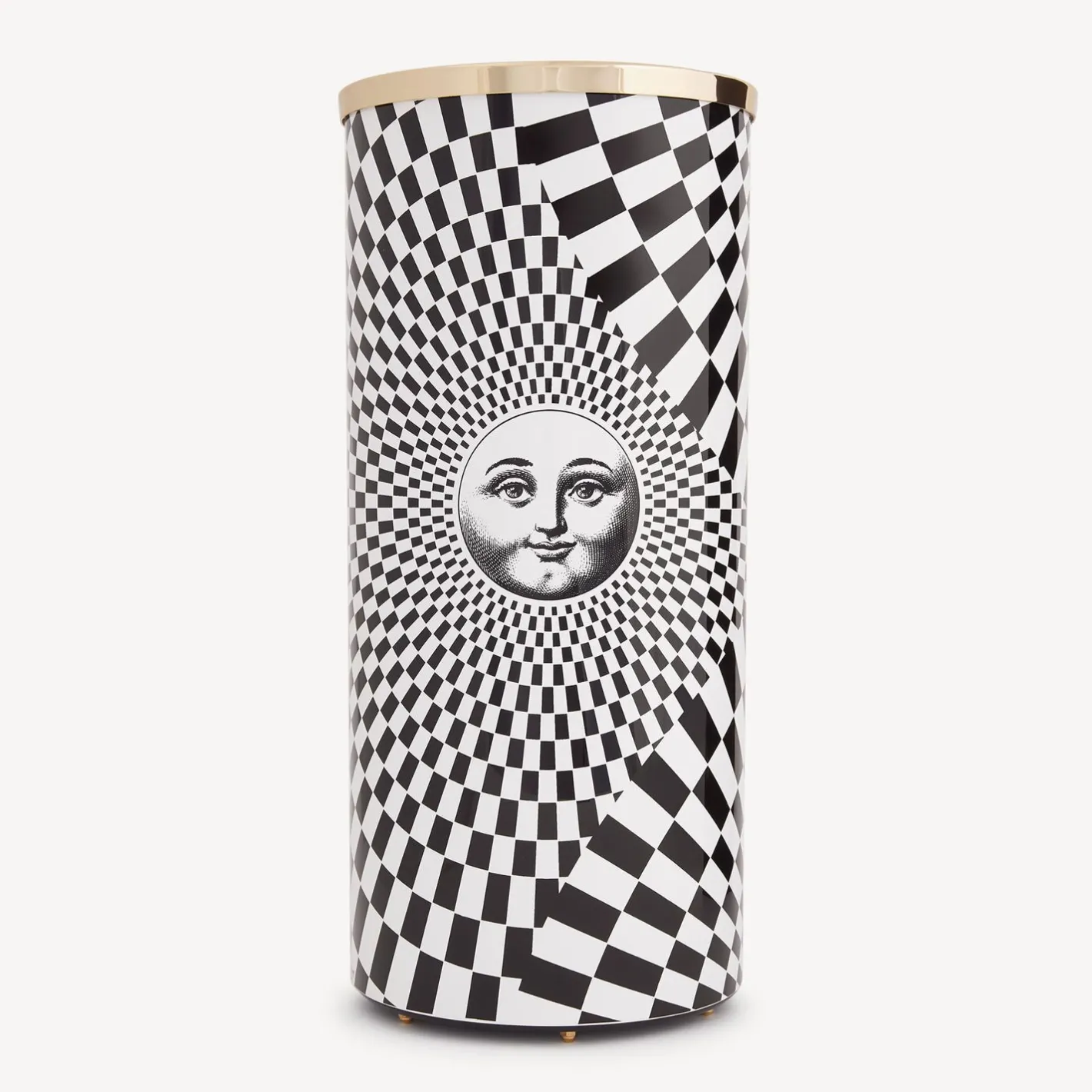 Fornasetti Portaombrelli^Portaombrelli Solecentrismo Bianco Nero