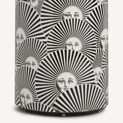Fornasetti Portaombrelli^Portaombrelli Soli A Ventaglio Bianco Nero