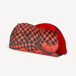 Fornasetti Portariviste^Portariviste Alta Fedelta Rosso Nero