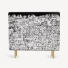 Fornasetti Portariviste^Portariviste Gerusalemme Bianco Nero