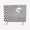 Fornasetti Portariviste^Portariviste Solecentrismo Bianco Nero