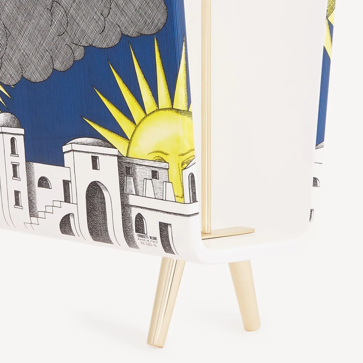 Fornasetti Portariviste^Portariviste Sole Di Capri Multicolore