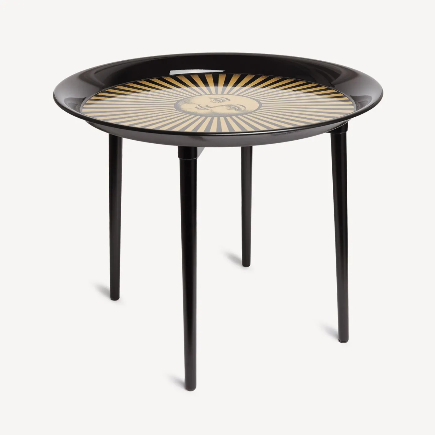 Fornasetti Vassoi E Pliants Decorativi^Portavassoio Nero