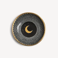 Fornasetti Posacenere Di Design^Posacenere Lunocentrica Bianco/Nero/Oro