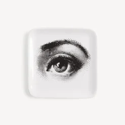 Fornasetti Posacenere Di Design^Posacenere Occhio Bianco Nero