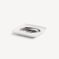 Fornasetti Posacenere Di Design^Posacenere Occhio Bianco Nero