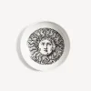 Fornasetti Posacenere Di Design^Posacenere Re Sole Bianco Nero