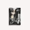 Fornasetti Posacenere Di Design^Posacenere Rettangolare Giardino Settecentesco Bianco/Nero/Platino