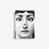Fornasetti Posacenere Di Design^Posacenere Rettangolare Tema E Variazioni N.363 Bianco Nero