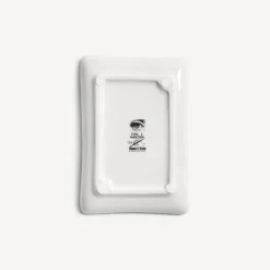 Fornasetti Posacenere Di Design^Posacenere Rettangolare Tema E Variazioni N.154 Bianco Nero
