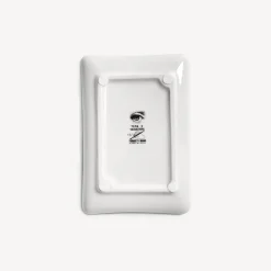 Fornasetti Posacenere Di Design^Posacenere Rettangolare Tema E Variazioni N.137 Bianco Nero