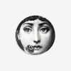 Fornasetti Posacenere Di Design^Posacenere Rotondo Tema E Variazioni N.137 Bianco Nero