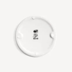 Fornasetti Posacenere Di Design^Posacenere Rotondo Tema E Variazioni N.137 Bianco Nero