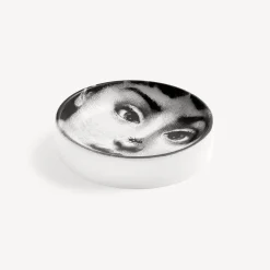 Fornasetti Posacenere Di Design^Posacenere Rotondo Tema E Variazioni N.363 Bianco Nero