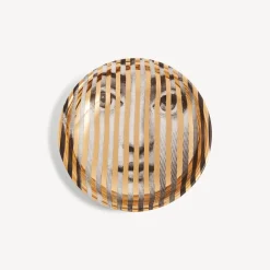 Fornasetti Posacenere Di Design^Posacenere Tema E Variazioni N.34 Bianco/Nero/Oro