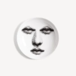 Fornasetti Posacenere Di Design^Posacenere Tema E Variazioni N.394 Bianco Nero