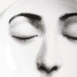 Fornasetti Posacenere Di Design^Posacenere Tema E Variazioni N.213 Bianco Nero