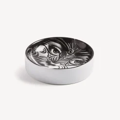 Fornasetti Posacenere Di Design^Posacenere Tema E Variazioni N.9 Bianco Nero